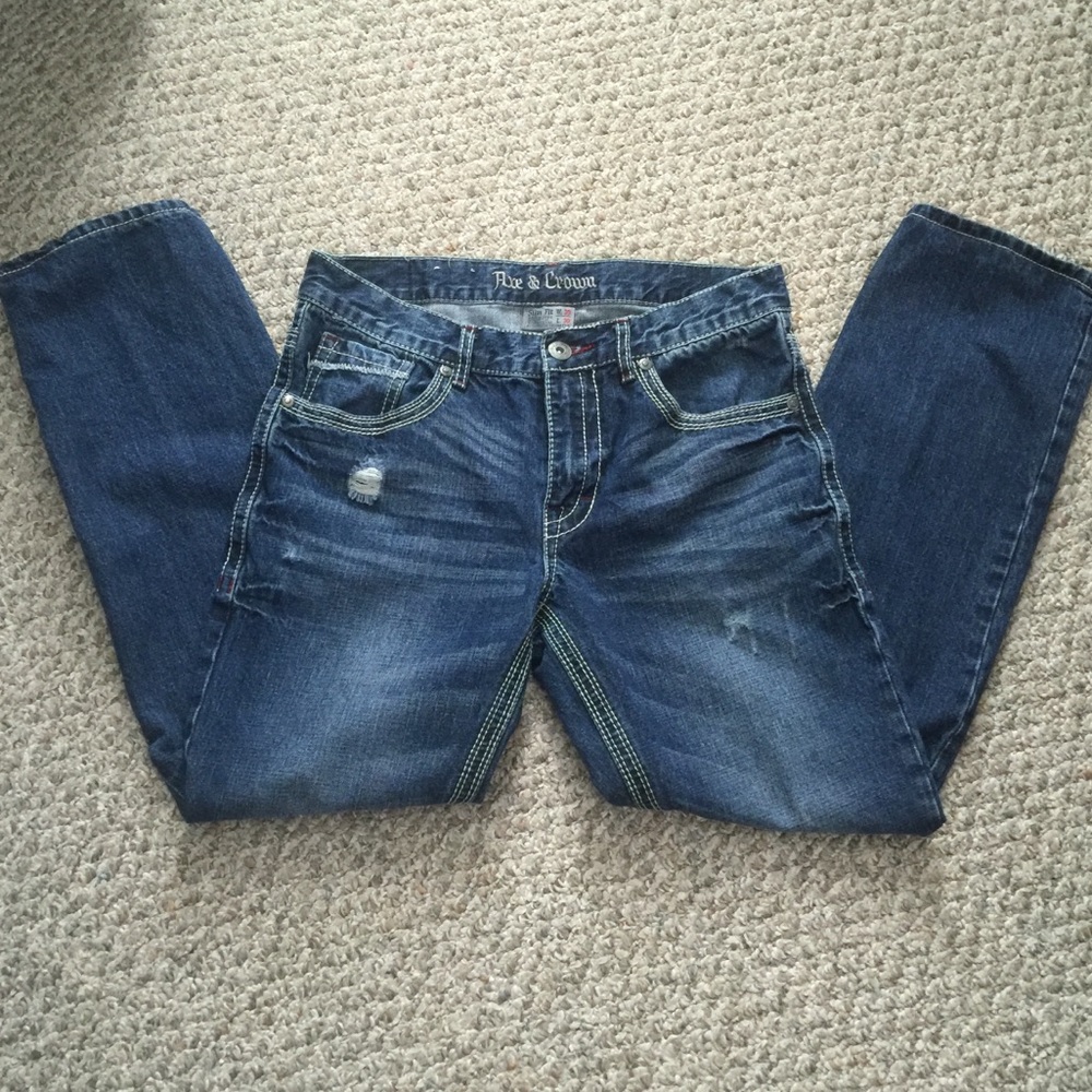Axe & Crown slim fit Jeans, size 30w x 30L